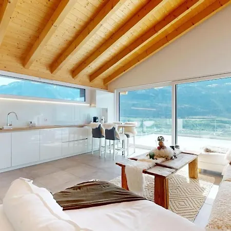 Apartment Bright Penthouse View & Terrace Crans-Montana