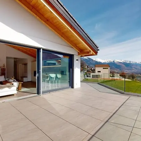 Apartment Bright Penthouse View & Terrace Crans-Montana